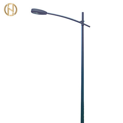 Hot-dip Galvanized Street Light Pole dengan Fitur yang Dapat Dikustomisasi untuk Pencahayaan Bergaya