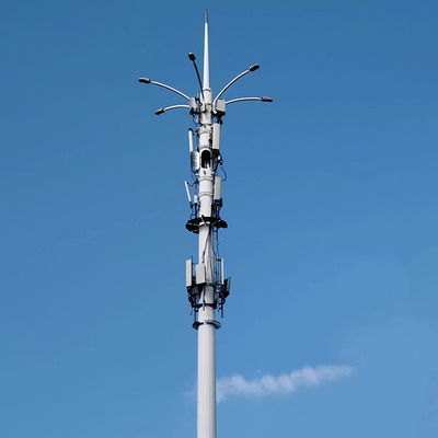 Pos telekomunikasi baja berkinerja tinggi ASTM A572 GR65