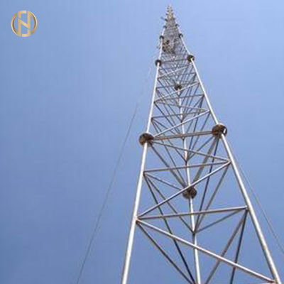 Tiang Daya Galvanis 230KV 45m Untuk Menara Tranmisson / Menara Monopole
