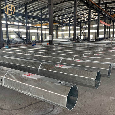 Tiang Galvanis Hot Dip 10 - 30M ASTM 123 ASTM 153 30FT 10KV - 550KV