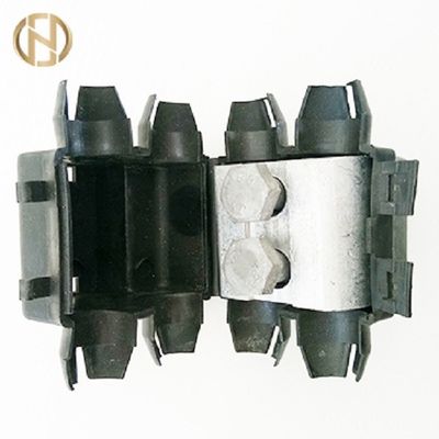 Terisolasi Aluminium Cabang Earthing Clamp / Ground Clamp J10BD-50-240 ke J10DL-50-300 aksesoris tiang