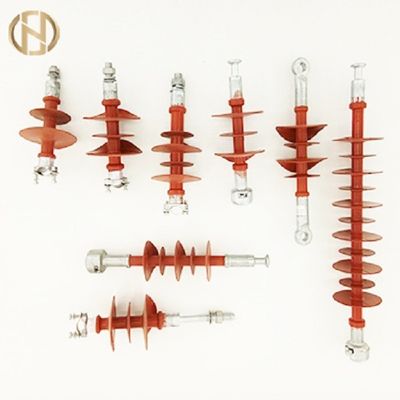 Aksesori Tiang Warna Merah, Insulator Penangguhan Komposit 10-500kV