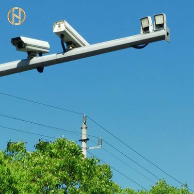 Lampu Keamanan Kamera Baja Pasak Galvanisasi 85um Umur Panjang