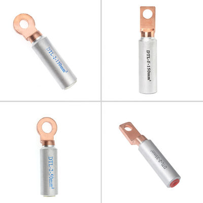 Terminal Jenis Pin Crimp Ditempa Lugs Ferrules Kabel Bimetal Tembaga
