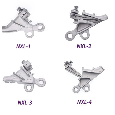 Jenis Wedge Over Tension Resistant Clamp Alloy Aluminium Strain