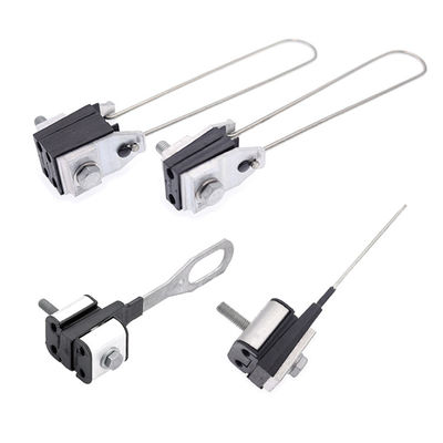 Metal Isolasi Dead End Clamp Aluminium Wire Anchoring Wedge Tension Cable
