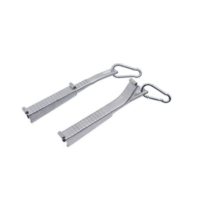 Fiber Optik Drop Wire Cable Clamp FTTH Adjustable Telecom Flat
