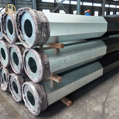 Beli Ekspor berkualitas tinggi Otogonal Hot-dip Galvanized Transmission Line Baja tiang online manufacture