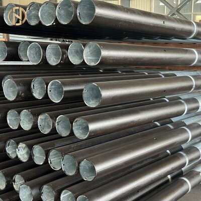 Beli Tiang Baja Bergalvanis Celup Panas Q355 yang Disesuaikan 6m 9m 12m Tiang Utilitas Listrik Bertingkat untuk Penerangan Jalan dan Transmisi Daya online manufacture
