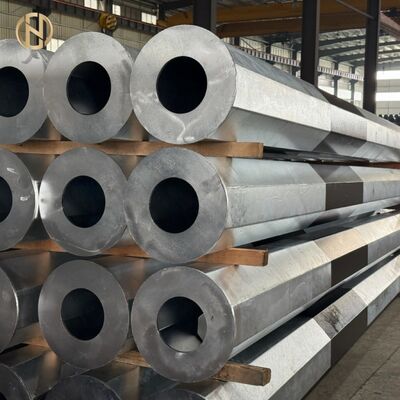 Beli Hot-dip Galvanized Octagonal Steel Power Pole dengan Lembar Bawah Anti-menenggelam online manufacture