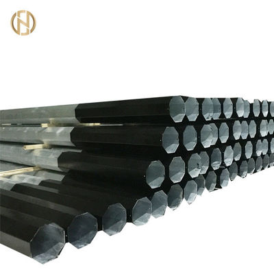 Beli Tiang Daya Galvanis 30KV Sirkuit Tunggal 11.5m, 11.8m 11.9m 40ft 39ft online manufacture