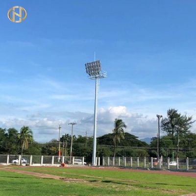 Beli Tiang Tiang Tinggi Plaza 25M 35M 40M Tiang Lampu Banjir Bentuk Poligonal online manufacture
