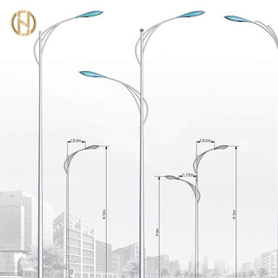 Beli Tiang Lampu Jalan Presisi Tinggi Tinggi 6 - 12M Dengan Berbagai Desain online manufacture