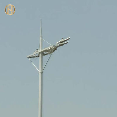Beli Tiang Lampu Jalan Tiang Tinggi Octadecagon Hot Dip Galvanis 20M 30M 36M online manufacture