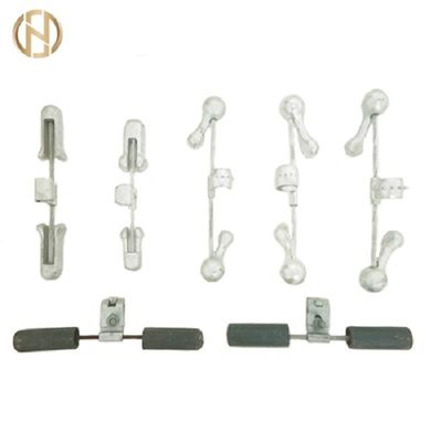 Beli Aksesori Tiang Stabilitas Tinggi Peredam Getaran Preformed Untuk OPGW online manufacture