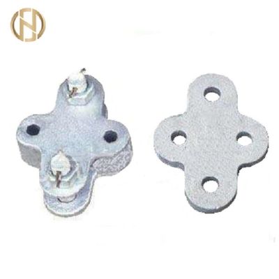 Beli Aksesoris Tiang Listrik Galvanis 33KV 6300S Power Pole Cross Arm online manufacture