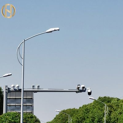 Beli Tiang Cahaya Baja Segi Delapan 10M Dengan Lengan Tunggal online manufacture