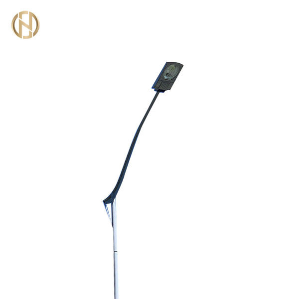Hot-dip Galvanized Steel Street Light Pole untuk pencahayaan kinerja tinggi