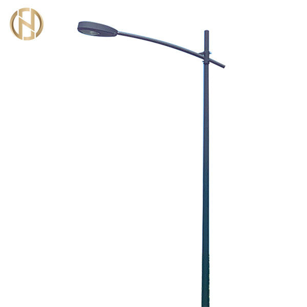 Hot-dip Galvanized Street Light Pole dengan Fitur yang Dapat Dikustomisasi untuk Pencahayaan Bergaya