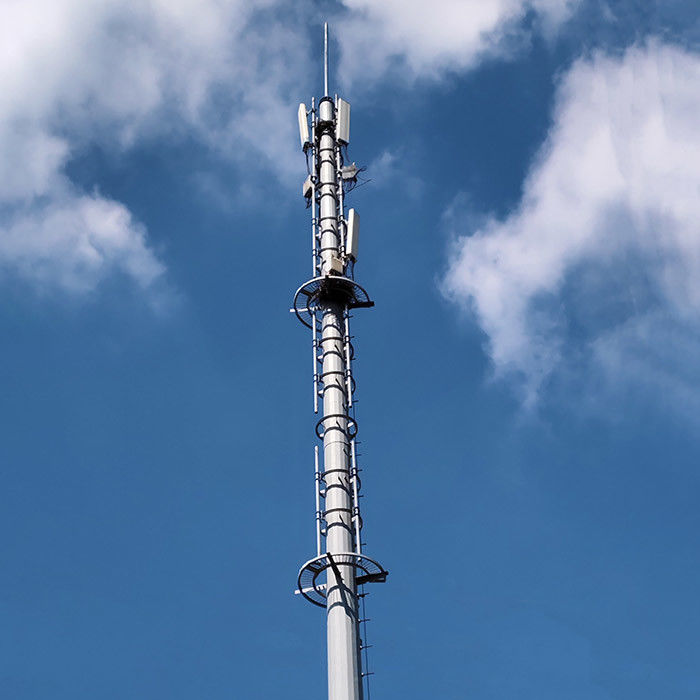 Pos telekomunikasi baja berkinerja tinggi ASTM A572 GR65