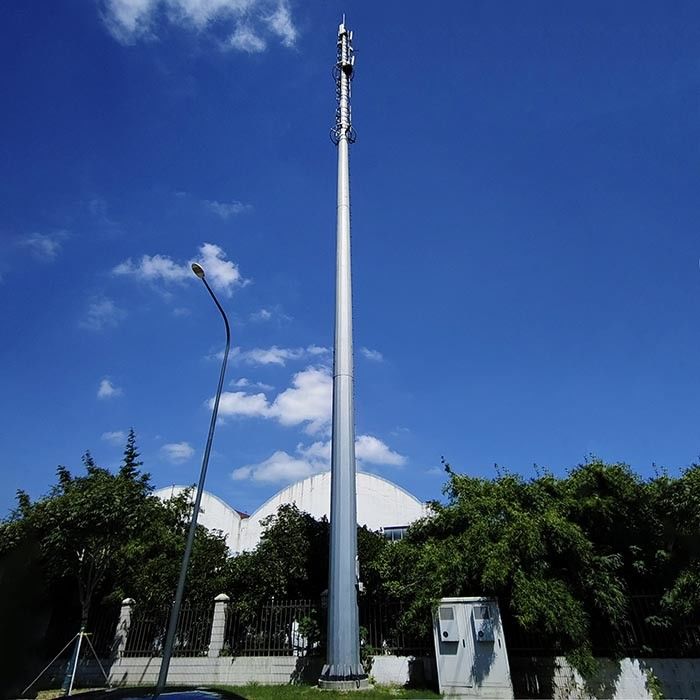 30m Telekom Pole untuk Telekom Post dengan Perhitungan Tekanan Angin