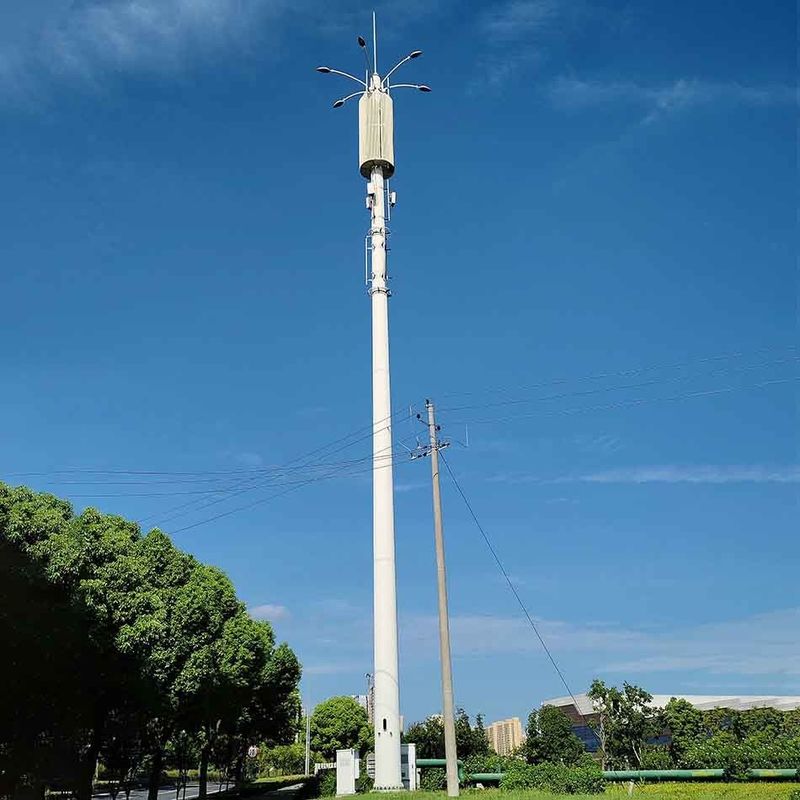 Antenna Radome Komunikasi Pole Hot Dip Galvanized