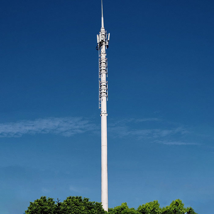 40m Antenna Baja Monopoles Dengan Kekuatan Tinggi Normal