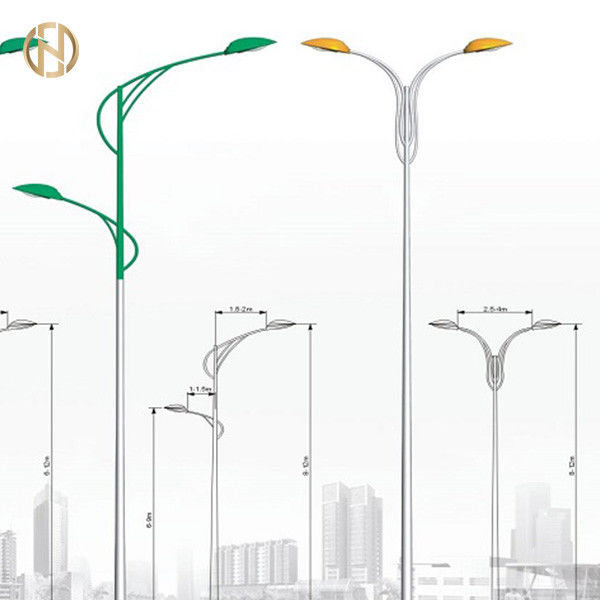 Tiang Lampu Jalan Segi Delapan Ketebalan 3-10mm
