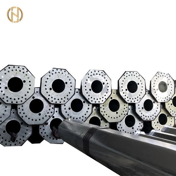 Tiang Tenaga Listrik Berkualitas Tinggi 132KV Hot Roll Steel Q345B GR65 Material