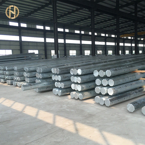 Tiang Galvanis Hot Dip 10 - 30M ASTM 123 ASTM 153 30FT 10KV - 550KV