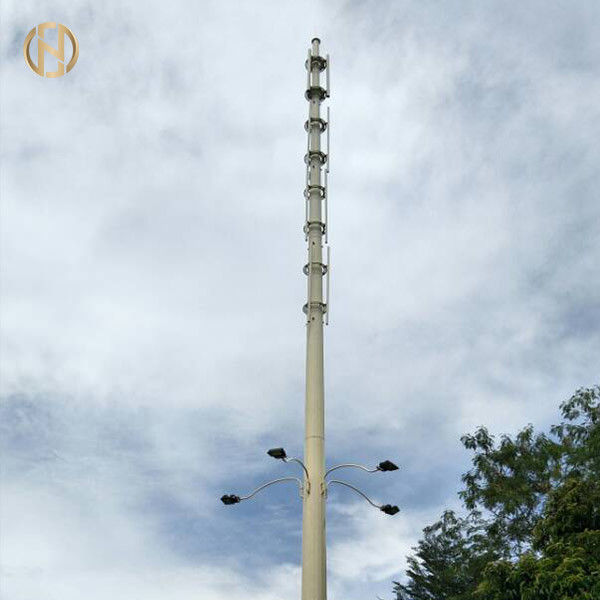 Menara Telekomunikasi Monopole Pos Telekomunikasi Baja 15-60M