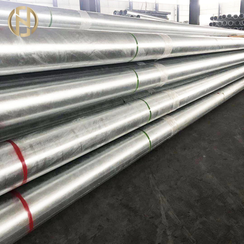 3.5mm Tebal Logam Tiang Listrik 14m 800daN Untuk Tiang Distribusi Daya