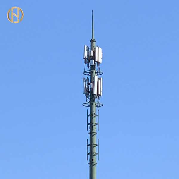 Pos Telekomunikasi Poligonal Menara Telekomunikasi Monopole 35m 36m