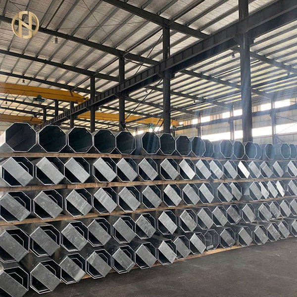12M Galvanis Tubular Steel Post Class 7 1340daN Safety Factor 2.0