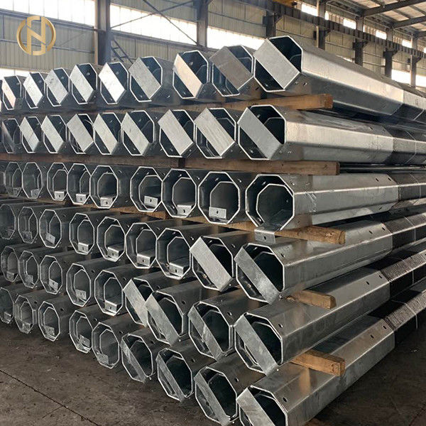 12M Galvanis Tubular Steel Post Class 7 1340daN Safety Factor 2.0