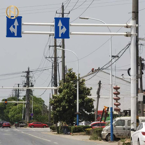 Tanda Jalan Dilapisi Bubuk Bentuk Segi Delapan Layanan Disesuaikan Tersedia