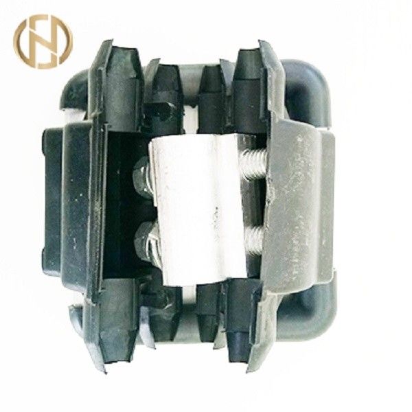 Terisolasi Aluminium Cabang Earthing Clamp / Ground Clamp J10BD-50-240 ke J10DL-50-300 aksesoris tiang