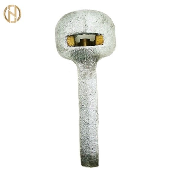 Hot Dip Galvanis Soket Baja Clevis Eye Nyaman Untuk Insulator