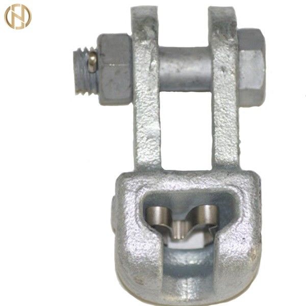 Hot Dip Galvanis Soket Baja Clevis Eye Nyaman Untuk Insulator
