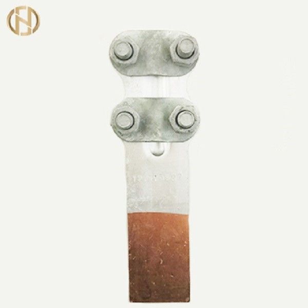 Aksesori Tiang Jenis Baut Tembaga Aluminium Transisi Terminal Clamp