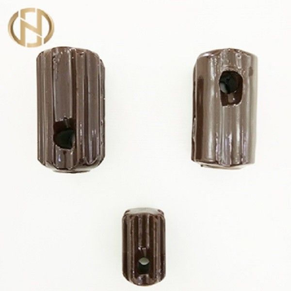 End Strain Porcelain Insulator Keramik Bullnose ANSI 54-1, 54-2, 54-3, 54-4 aksesoris tiang