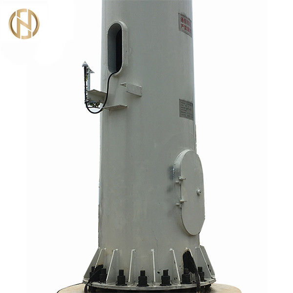 30m Hot Dip Galvanized Telekomunikasi tiang ASTM A572 GR65 Baja