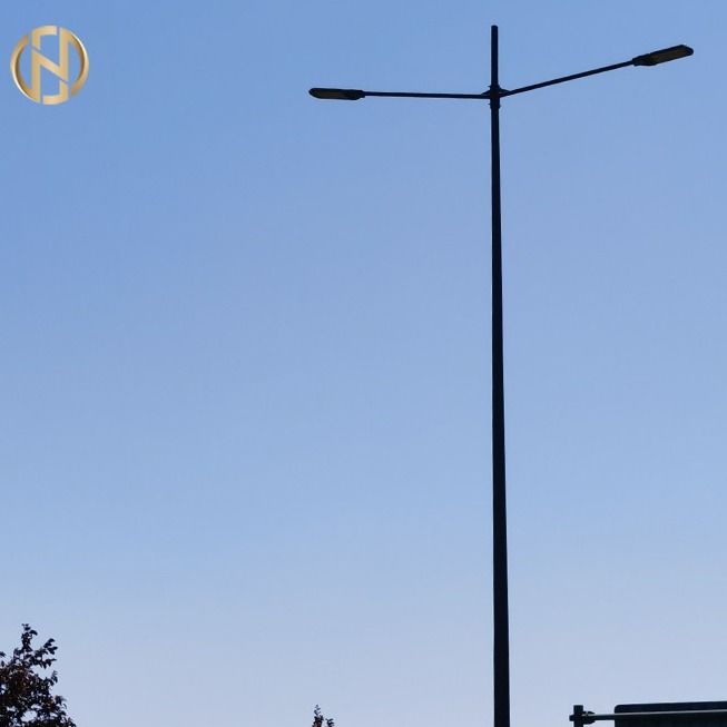 IP65 400W Cast Aluminium Street Lamp Post Spray Painted Color