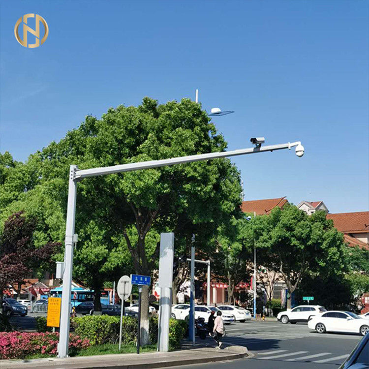 Desain Aseismik Tiang Kamera CCTV 16M Baja Q235B