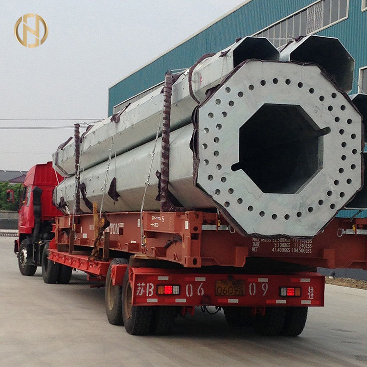 Tiang Transmisi Daya Tubular Baja