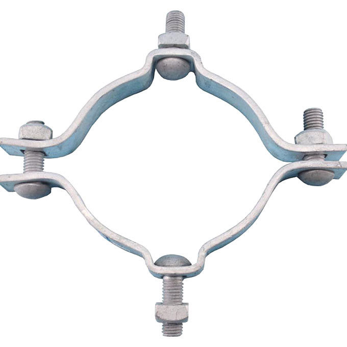Hot Dip Wonder Hardware Guy Clamp Hold Hoop Galvanized Steel