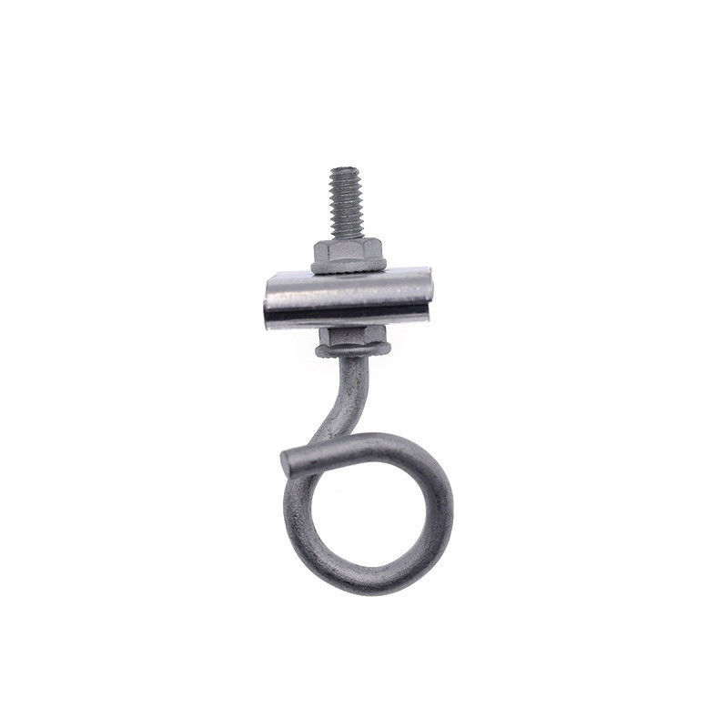 Kelengkapan Tenaga Listrik Suspensi Span Clamp Splint Hook Bracket Kabel Optik