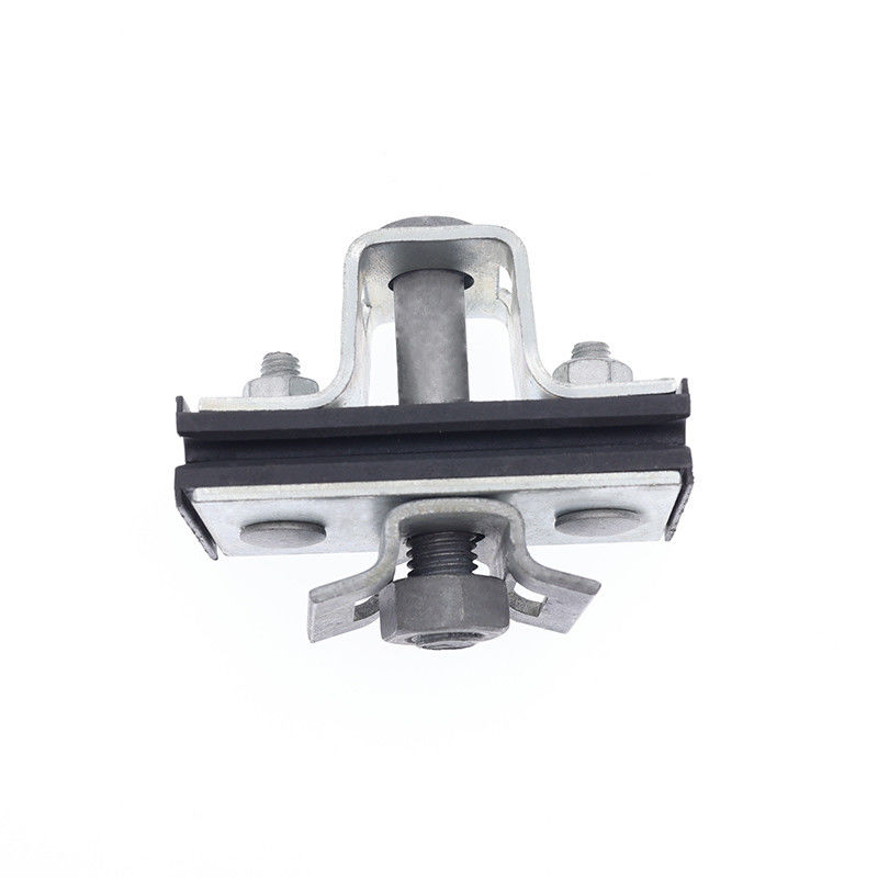 Kabel Fiber ADSS Suspension Clamp Optic Aluminium Alloy Cable