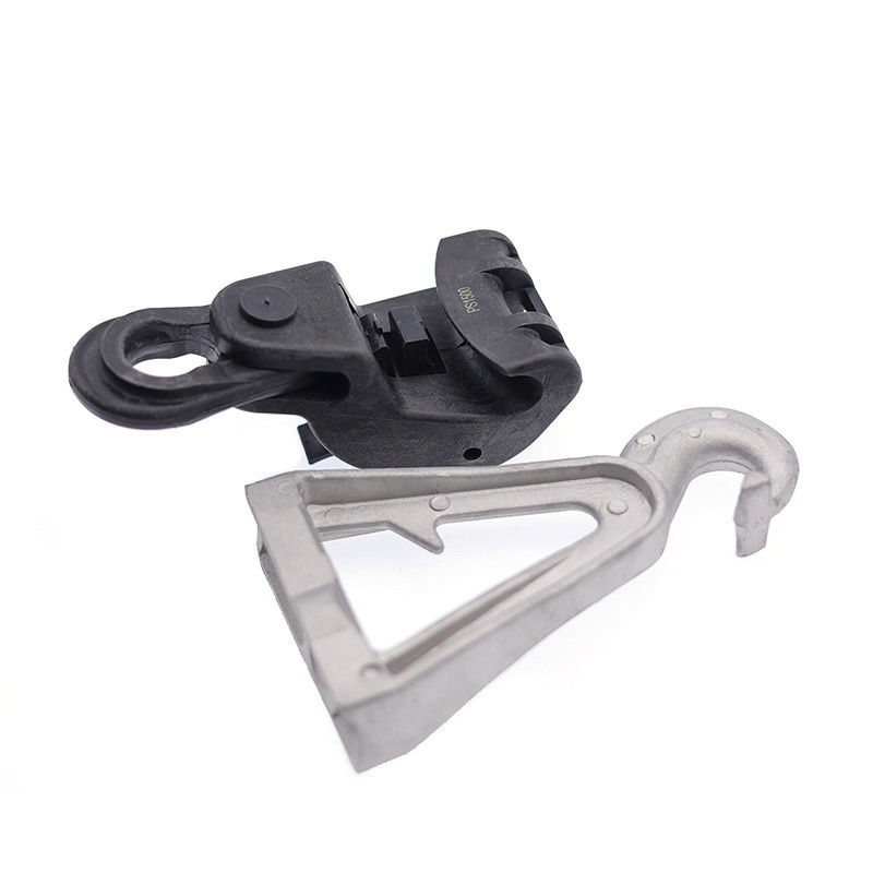 LV Cable Suspension Clamp Assembly Plastik Dead End Metal Anchor Bracket