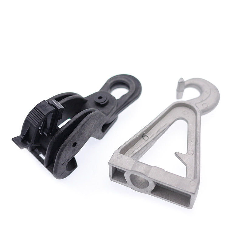 LV Cable Suspension Clamp Assembly Plastik Dead End Metal Anchor Bracket